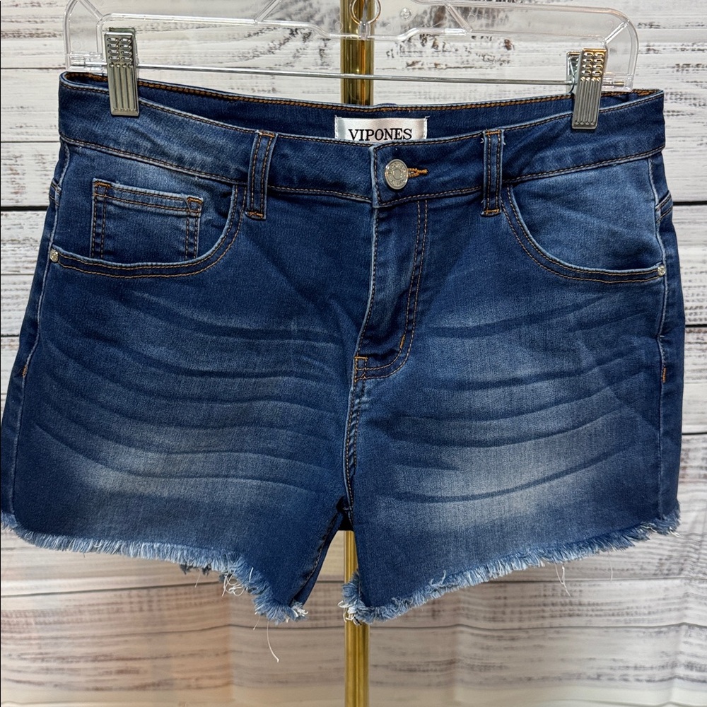 VIPONES Blue Denim Shorts